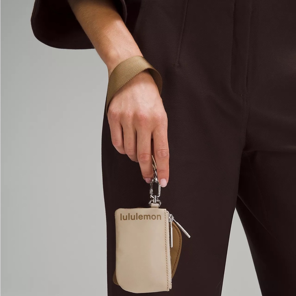Lululemon Dual Pouch Wristlet- Allspice/Trench